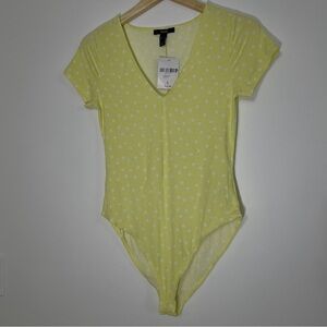 Forever21- Ribbed Polka Dot Jumpsuit